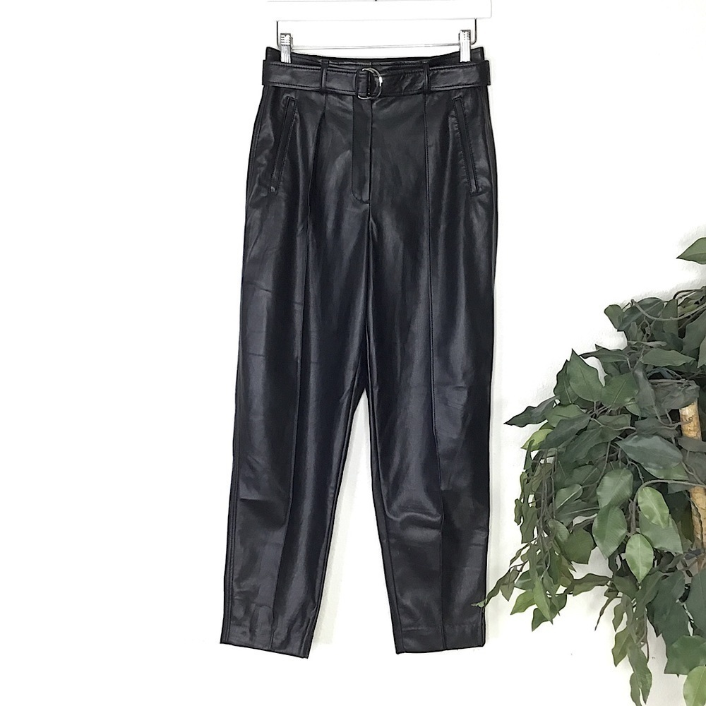 Aritzia Babaton Faux Leather Pants